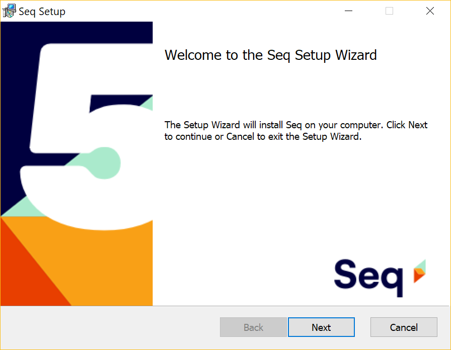 Seq 5 Windows installer